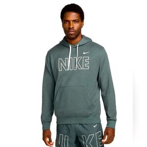 NWT 🏷️ MENS SPORTSWEAR CLUB FLEECE PULLOVER HOODIE IN VINTAGE GREEN - XL